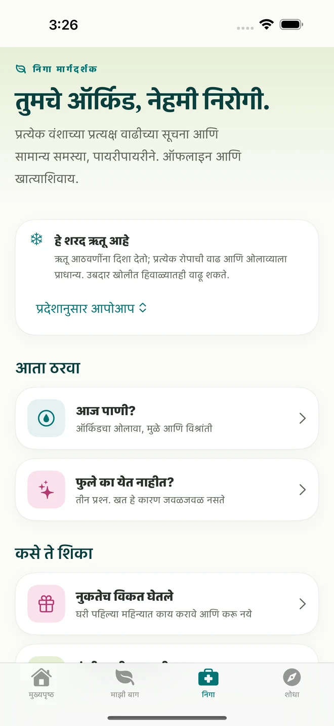 FloraFlor मधील निगेची साधने आणि मार्गदर्शक
