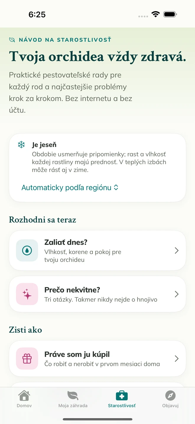Nástroje a návody na starostlivosť vo FloraFlor